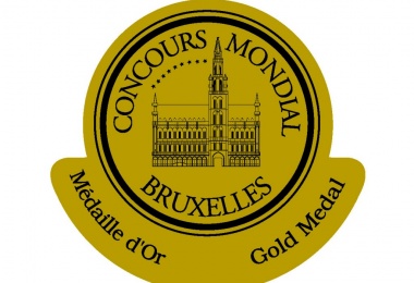Золотая медаль на 25-м конкурсе Concours Mondial de Bruxelles