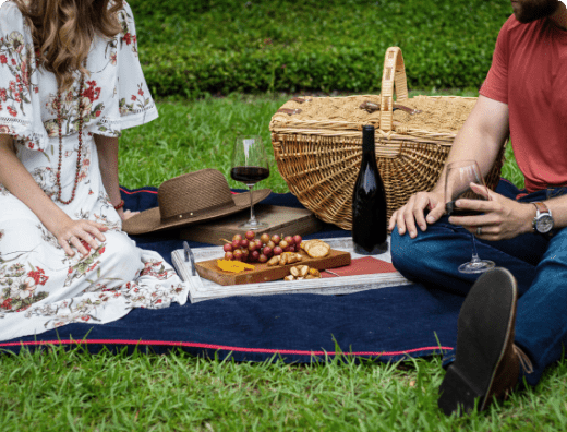 Wine lover’s picnic day